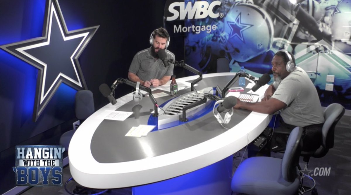 dallascowboys's tweet photo. .@HWTB discusses the linebacker situation and take fan calls.

🎥 https://t.co/2PZbgj699k https://t.co/Os6hGrVumV
