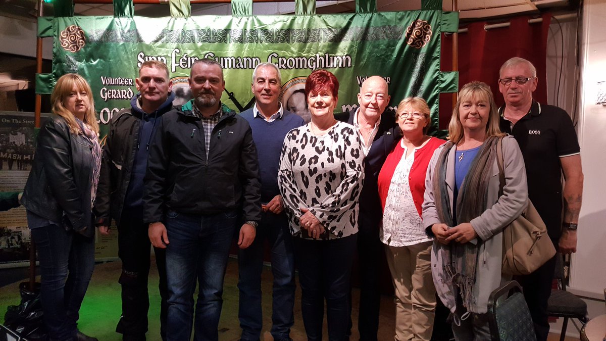 DerrenOBradaigh's tweet photo. DMW @SFClondalkin @LucanSinnFein Republicans in proud attendance with @PatSheehanMLA & Ann Marie Quinn at tonight's #HungerStrike1981 talk https://t.co/gQb8EWwAhD