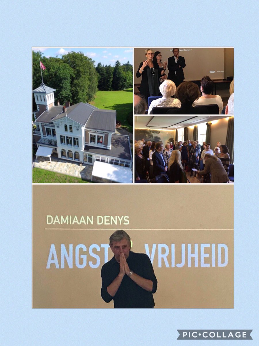 Angst herinnert ons aan de mogelijkheid dat het anders kan, en in de angst ervaren we dat we vrij zijn.’ D. Denys, masterclass NOBCO- VEC