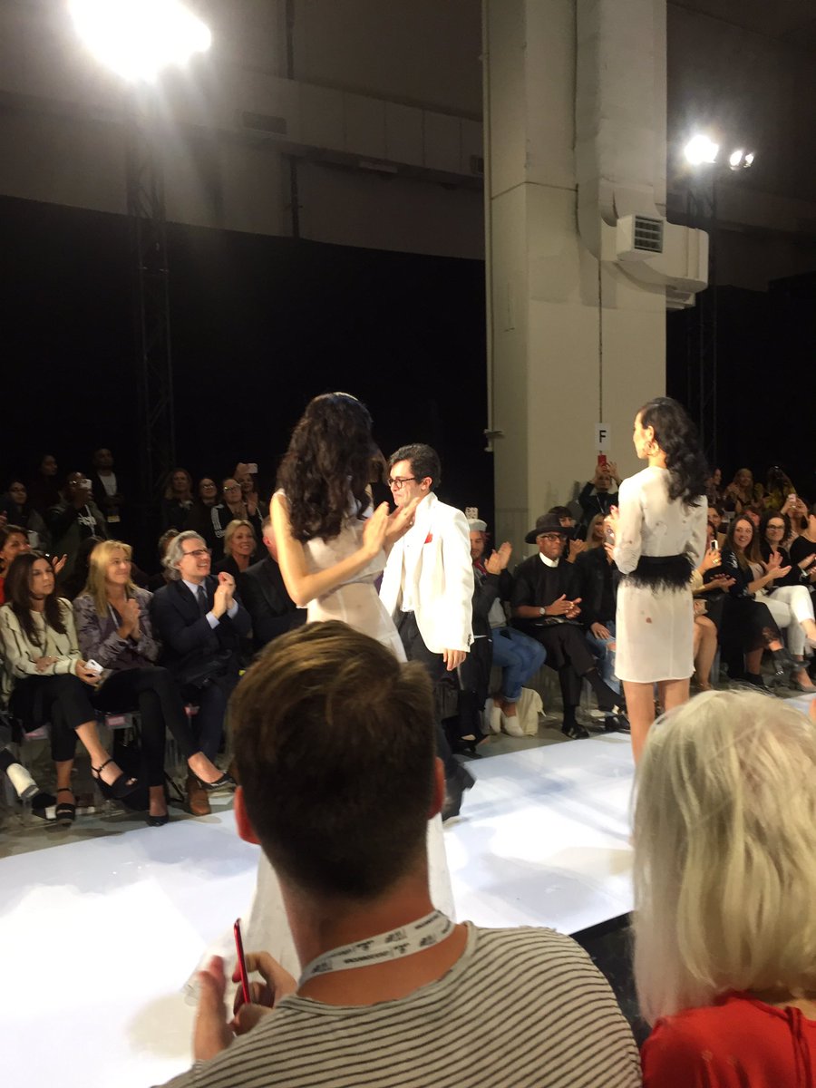 ICFFCanada's tweet photo. What a spectacular collection from @mzoffranieri at @tw__fw, our #ICFF17 closing night gala fashion show designer! https://t.co/jHiygcaykJ