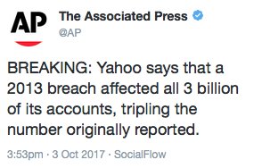 tfoil2's tweet image. No one ever says FEWER accounts were breached than they thought before.
#DoNotCollect #DoNotTrack