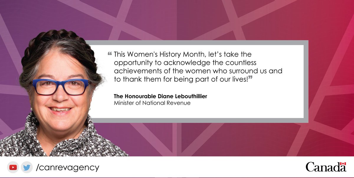 DiLebouthillier's tweet photo. In October we celebrate Women's History Month! Let’s highlight the importance that they have in our lives #ClaimYourPlace https://t.co/G1tb0qqdD4