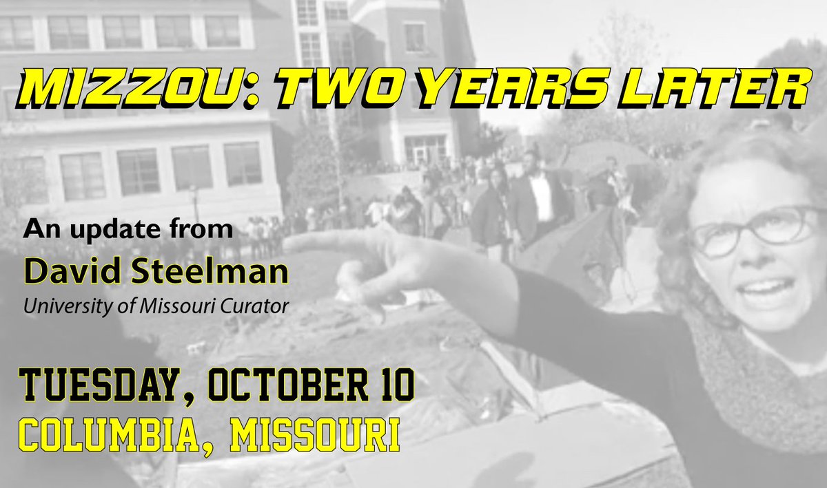 ShowMe's tweet photo. The #MelissaClick Effect two years later. Join us on 10/10 as we hear what changes are taking place at @Mizzou https://t.co/JursavI4wo https://t.co/ycHBsW4s8t