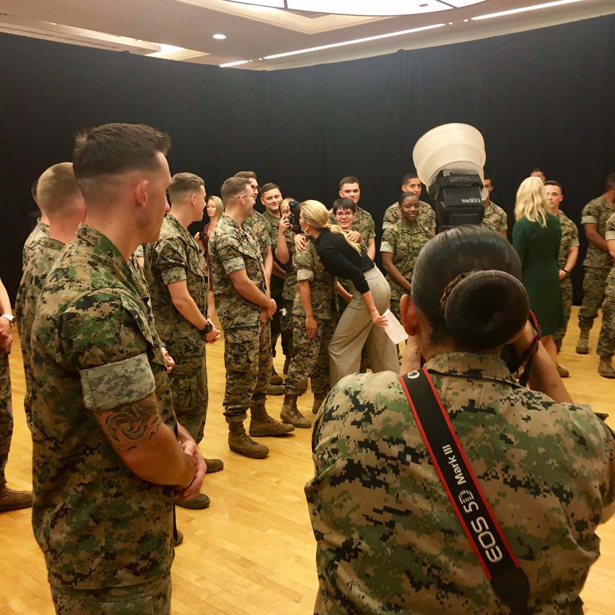 IvankaTrump's tweet image. 3/4: This Administration is deeply committed to those who serve &amp;amp; their families who make it possible through their love and support.