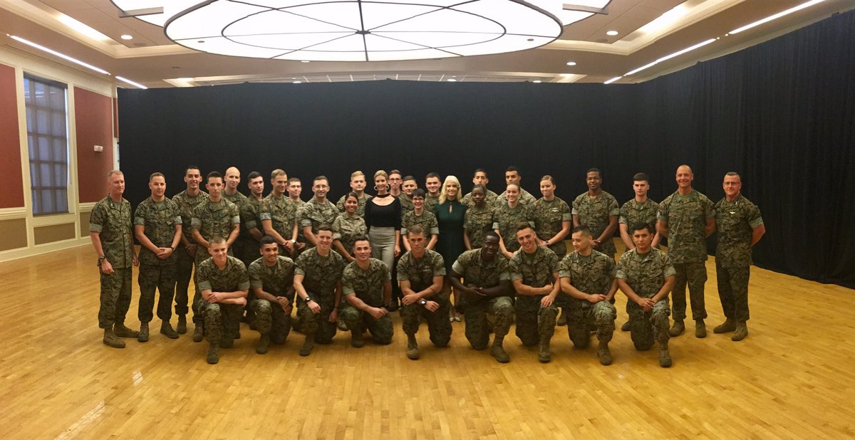 IvankaTrump's tweet image. 3/4: This Administration is deeply committed to those who serve &amp;amp; their families who make it possible through their love and support.