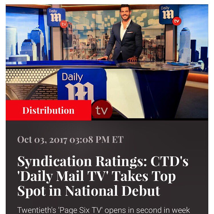 PLAYBOOKinc's tweet photo. Congratulations @JessePalmerTV and @DailyMailTV 👏🏻👏🏻👏🏻 https://t.co/UzN90Vw9YK