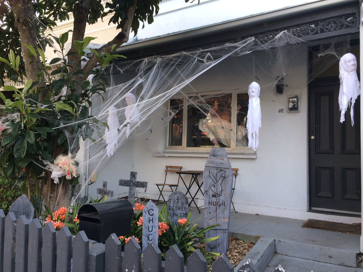 LandRunR's tweet photo. Touch of scare this morning! #HalloweenReady https://t.co/7b5EnDIPCW