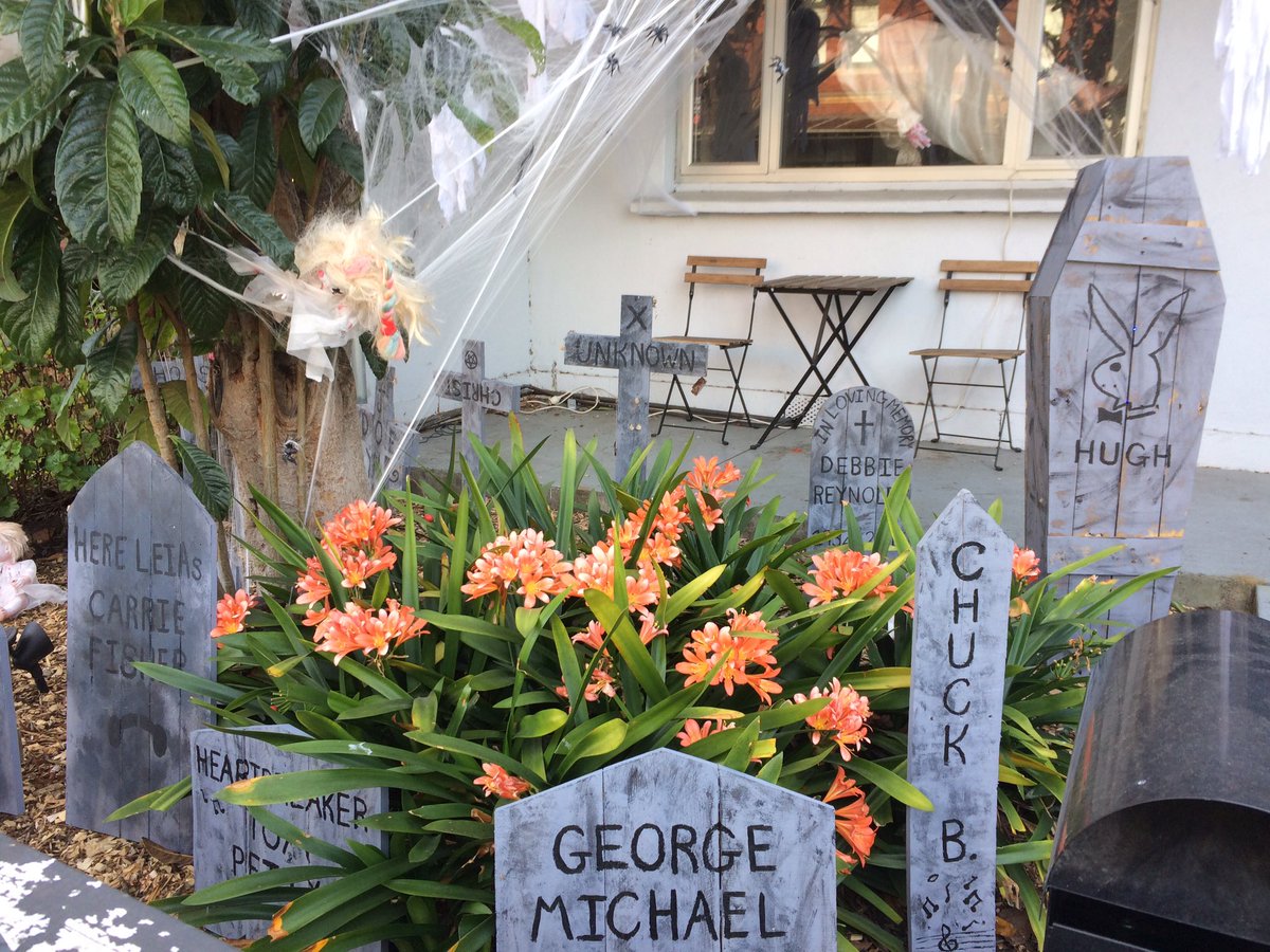 LandRunR's tweet photo. Touch of scare this morning! #HalloweenReady https://t.co/7b5EnDIPCW