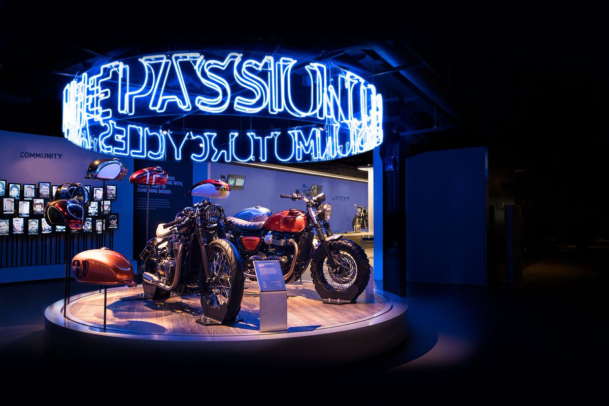 MCNnews's tweet photo. Triumph have launched a new Visitor Experience and factory tour experience - celebrating their 115 year history https://t.co/pCxgwCAXop https://t.co/EUAHBfTtSR