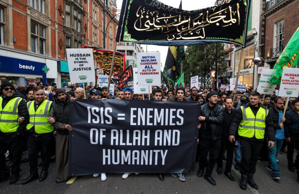 ShiaMeetup's tweet image. Thousands of Peaceful demonstrators remember victims of terror group on holy day of #Ashura #Muharram independent.co.uk/news/uk/home-n…