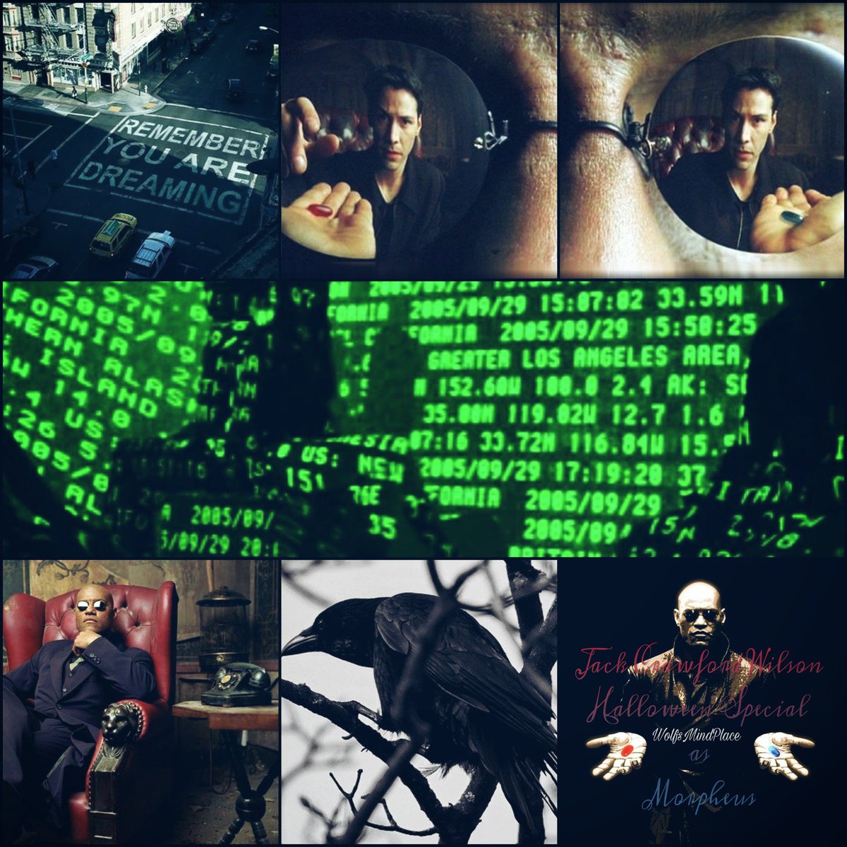 HannibooArgus's tweet image. #HalloweenSpecial, #JackCrawford as #MorpheusMatrix