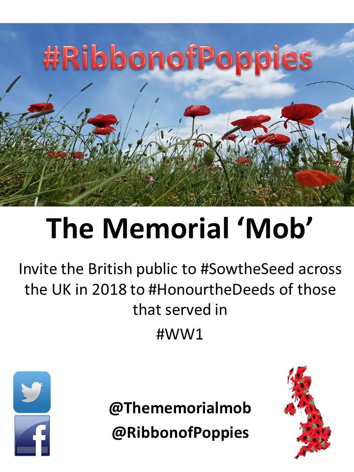 RibbonofPoppies's tweet photo. #MikeBrownMVO #LeonDaniels #MarkWild @TfL 

We would like to invite #TransportforLondon to take part in the #RibbonofPoppies in 2018 #WW1 https://t.co/q3bkHMXisb