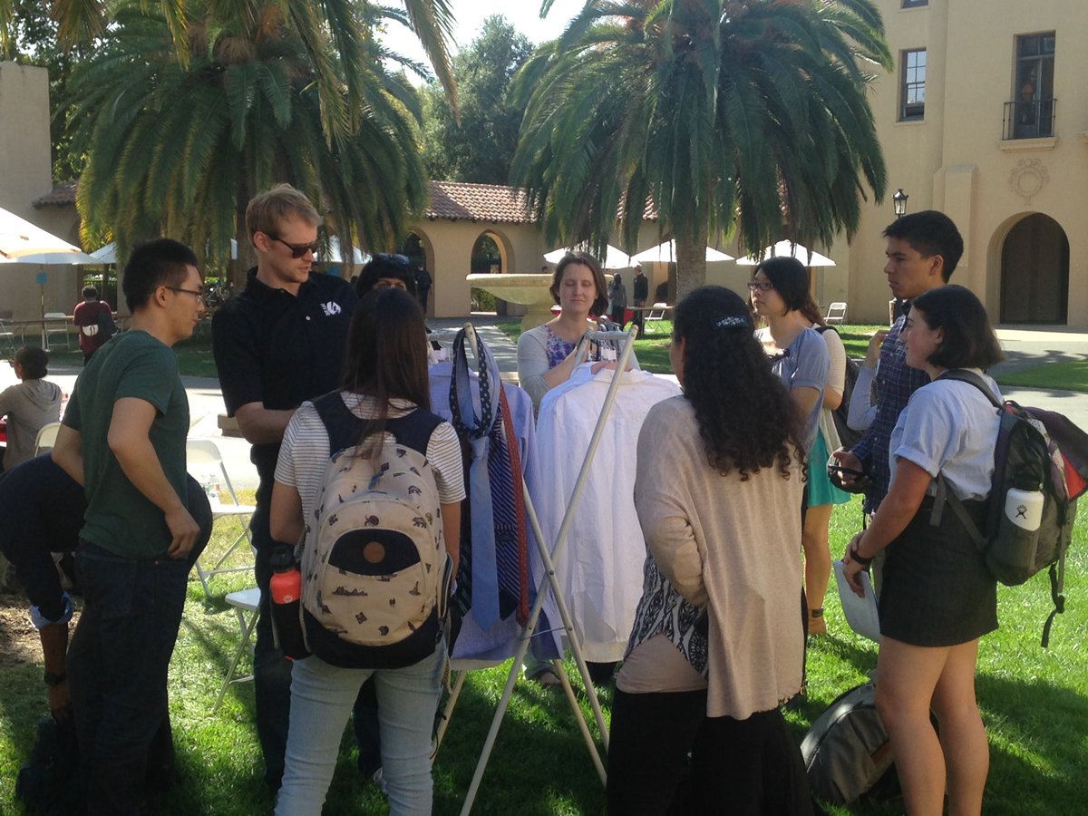 Headshots and wardrobe consultation at #VentureSU17 <a href="/StanfordBEAM/">Stanford Career Edu.</a>