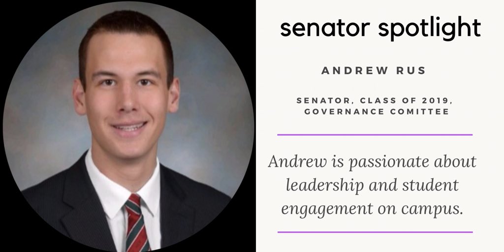 SG_Capital's tweet photo. Senator spotlight on this Tuesday featuring Andrew Rus! https://t.co/1RvJa5xUmK
