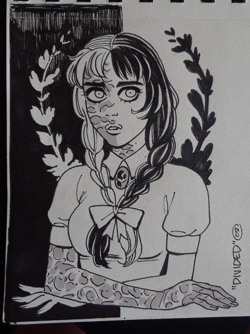 #inktober2017 02: Divided 