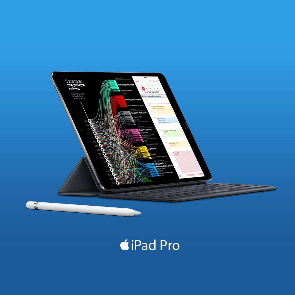 Ahora podés hacer todo lo que necesitás y mucho más. 
¡Nuevo iPad Pro 10.5” disponible en iPoint.com!  bit.ly/2xWSLRR