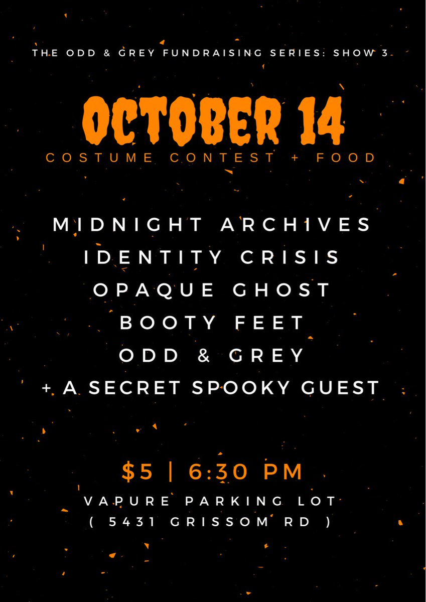 SHOWS BITCH, no guarantees but there might be a very spooky murder 👀