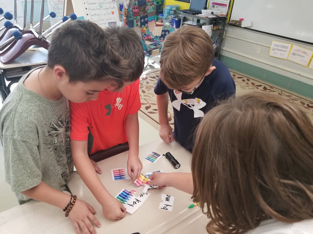 MzEngasser's tweet photo. @oprschool Afterschool Enrichment #breakouted, Problem solving,  collaborating,  persevering,  logical reasoning....whoa, students were fab https://t.co/QPOsXzPX6g