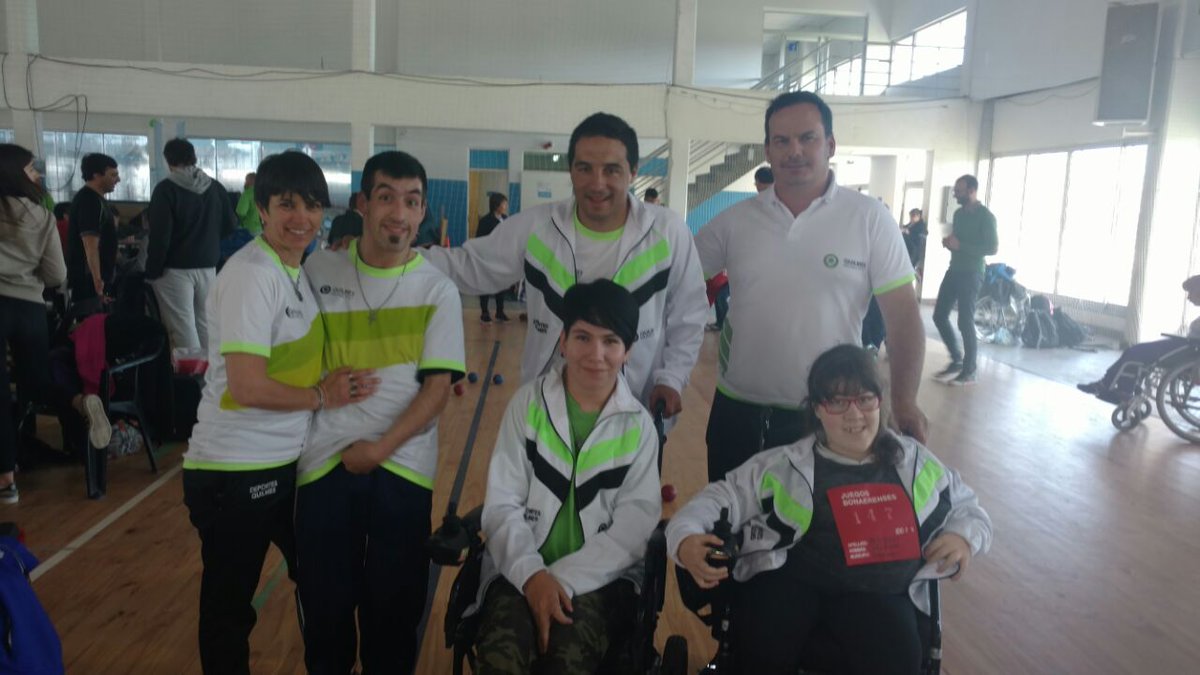 crisqui80's tweet photo. Josefina de Boccia gano 11 a 1 y esta semifinales. Grande José!!  @guillermogalett @cesardidiego 
#JuegosBonaerenses2017 https://t.co/jrnEBEy5wr