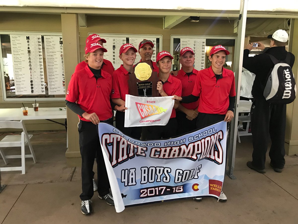 CHSAA's tweet photo. Congrats to Montrose, the 4A boys state golf champion. #copreps https://t.co/XyMWO7kdV3