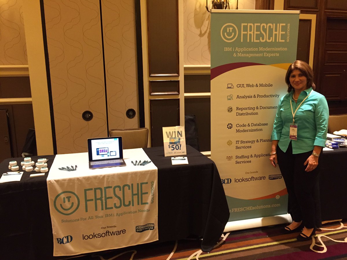 sdlpty's tweet photo. @freschesolution at @wynnesystems 2017 Users Conference https://t.co/zIXDL87Guc
