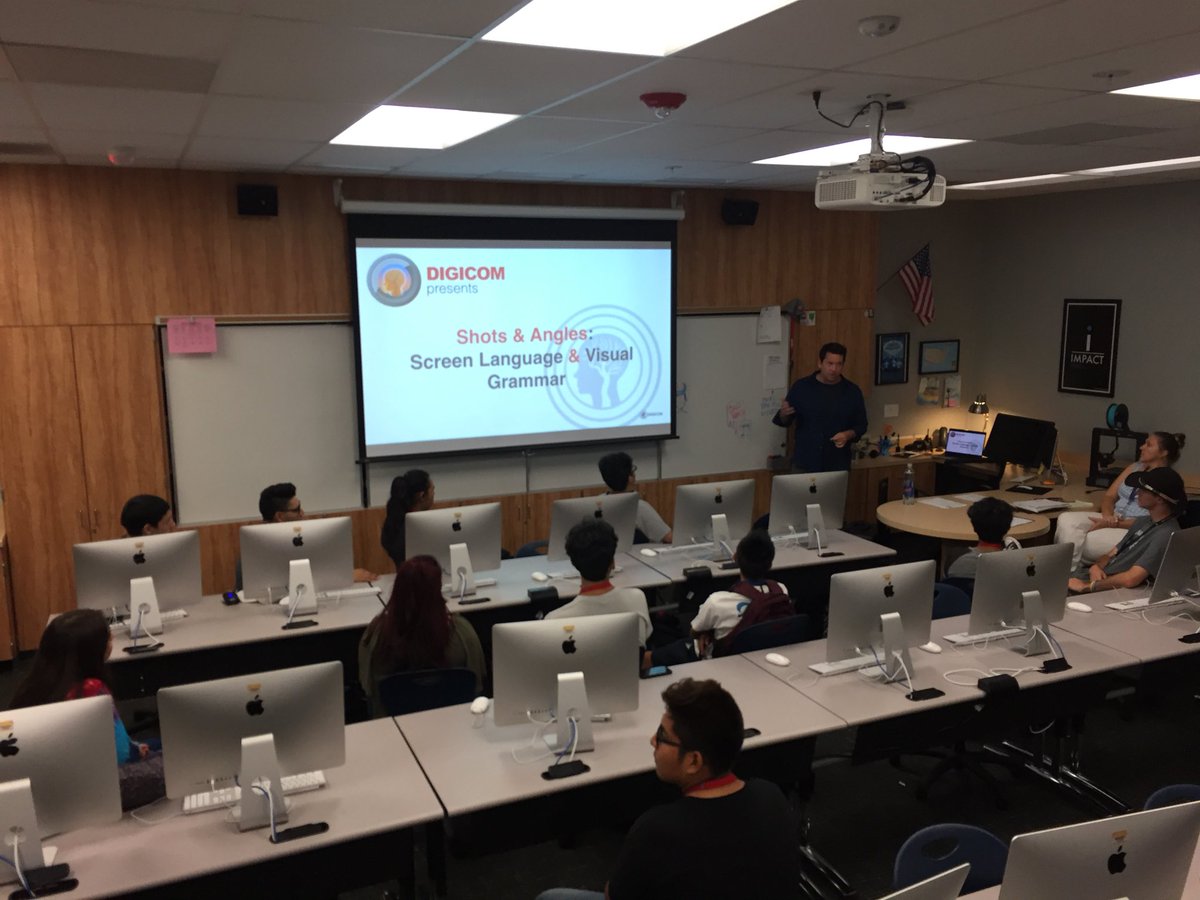 ihsimpact's tweet image. First meeting of the @DIGICOMLearning After School Filmmaking Club- prepping a super cool project! #dsusdcte #digicomlearning #rajahpride