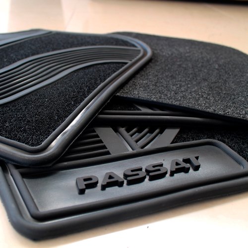 Floor mats for Cars Set of All weather OEM VW PASSAT 20122019 Black