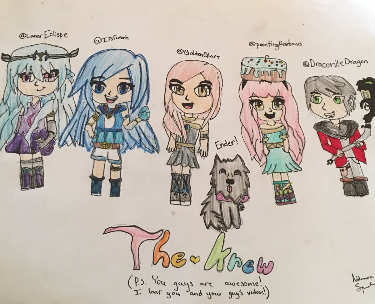 How To Draw Funneh And The Crew