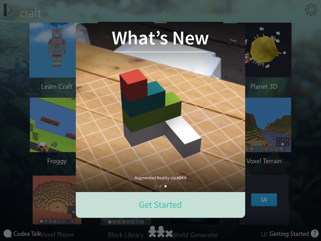 johntwolives's tweet image. #Codea 2.5 - Craft Update is now available!
Our biggest update ever including:
• Advanced 3D Engine
• Models
• Voxels
• #ARKit