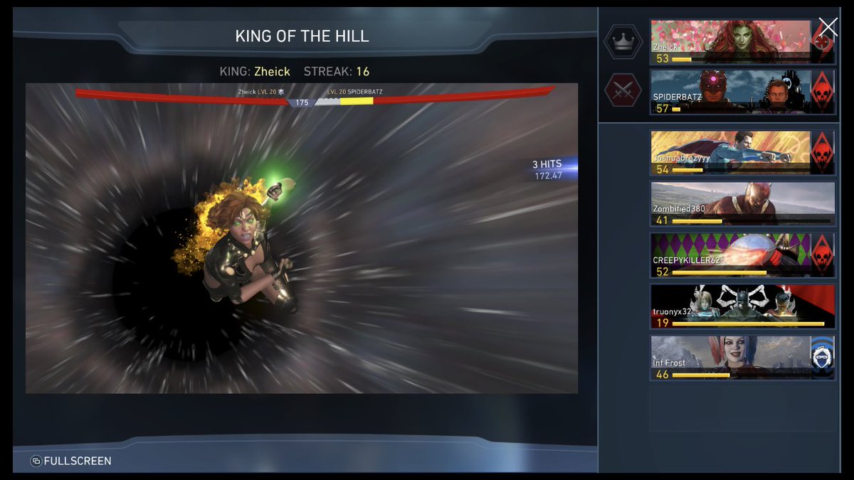 SheickGamez's tweet photo. OMG!! I can’t believe it!! STREAK:16 👑 King Of the Hill #kingofthehill #injustice2 #starfire #geek #gayguy #XboxOne #XboxLiveGold #Gamer https://t.co/Wji2f5nELP
