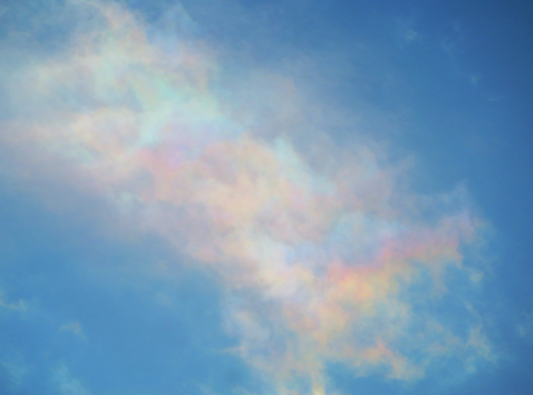 荒木健太郎 水彩画みたいな空の虹色 パステルカラーの彩雲が空で踊っています T Co Fhuk7jltfg Twitter