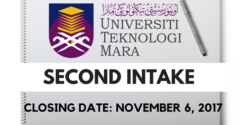 Afterschool My On Twitter Uitm S Second Intake Is Now Open Click Here To Apply Now Uitm Upu Edu Https T Co Uzxkmlkq9c
