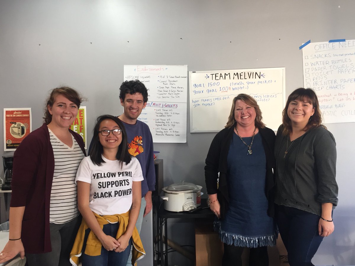VoteTrista's tweet photo. Volunteers are key to grassroots campaigns! Nothing fuels a campaign like some  sloppy joes! #melvinformayor https://t.co/SSmPXvJosF
