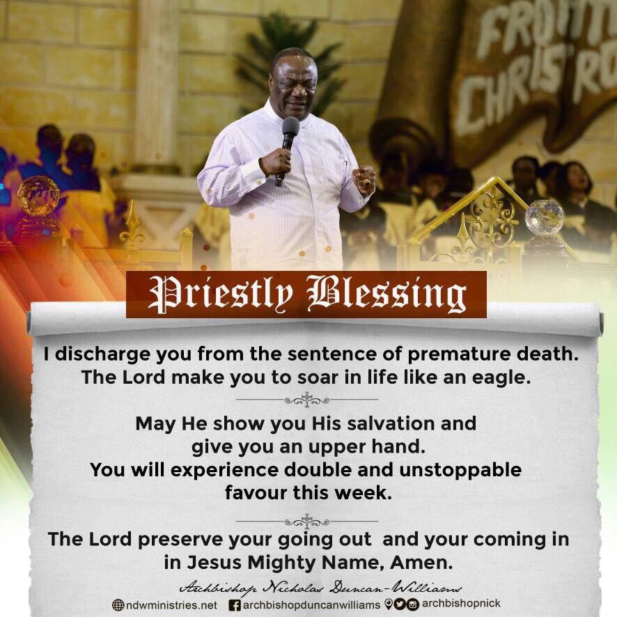 ArchbishopNick's tweet image. I discharge you from the sentence of premature death. #PriestlyBlessing
