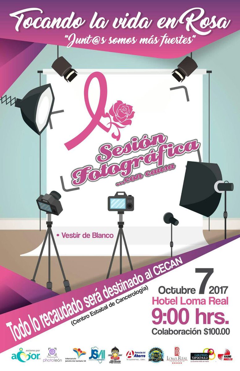 SSaludChiapas's tweet photo. #Iniciativa Tocando la vida en rosa "Junt@s somos más fuertes". ¡Súmate!.  @VOLUNTARIA2_SS @difchiapas @VoluntSaludChis @JurisdiccionVII https://t.co/THvPknTt06