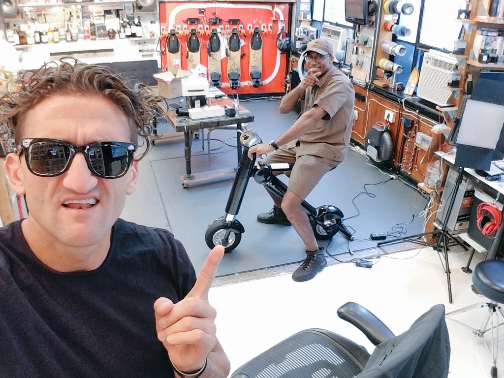 got zero work done today.  this guy just wanted to party 🏍️