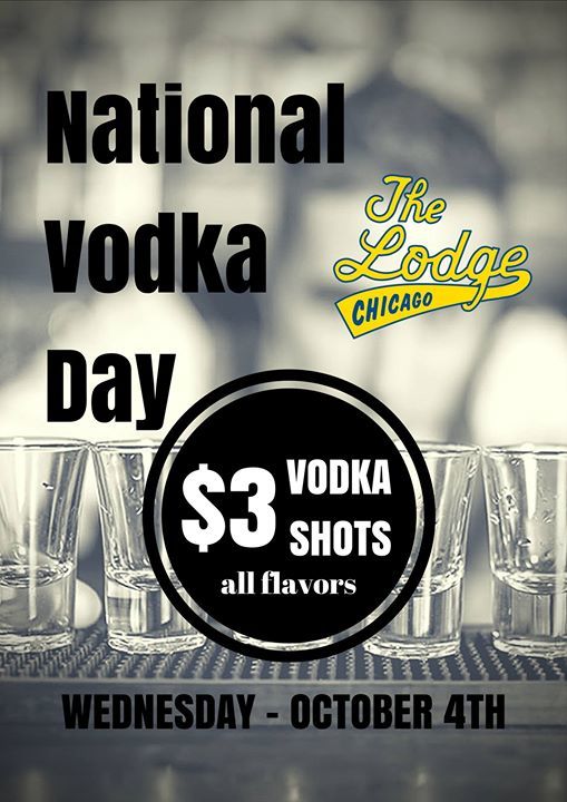 Celebrate National Vodka Day on Wednesday at The Lodge 🍹

ift.tt/2g8xYkX ift.tt/2xX80u3