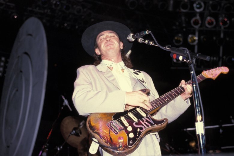 Happy birthday to the great Stevie Ray Vaughan! : Getty images 