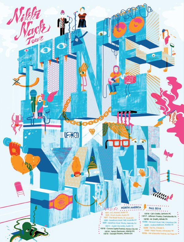 printmag's tweet photo. A Wonderland of Rock Poster Lettering and #Typography 
https://t.co/ROCUH14jFo https://t.co/SRYlKulfbI