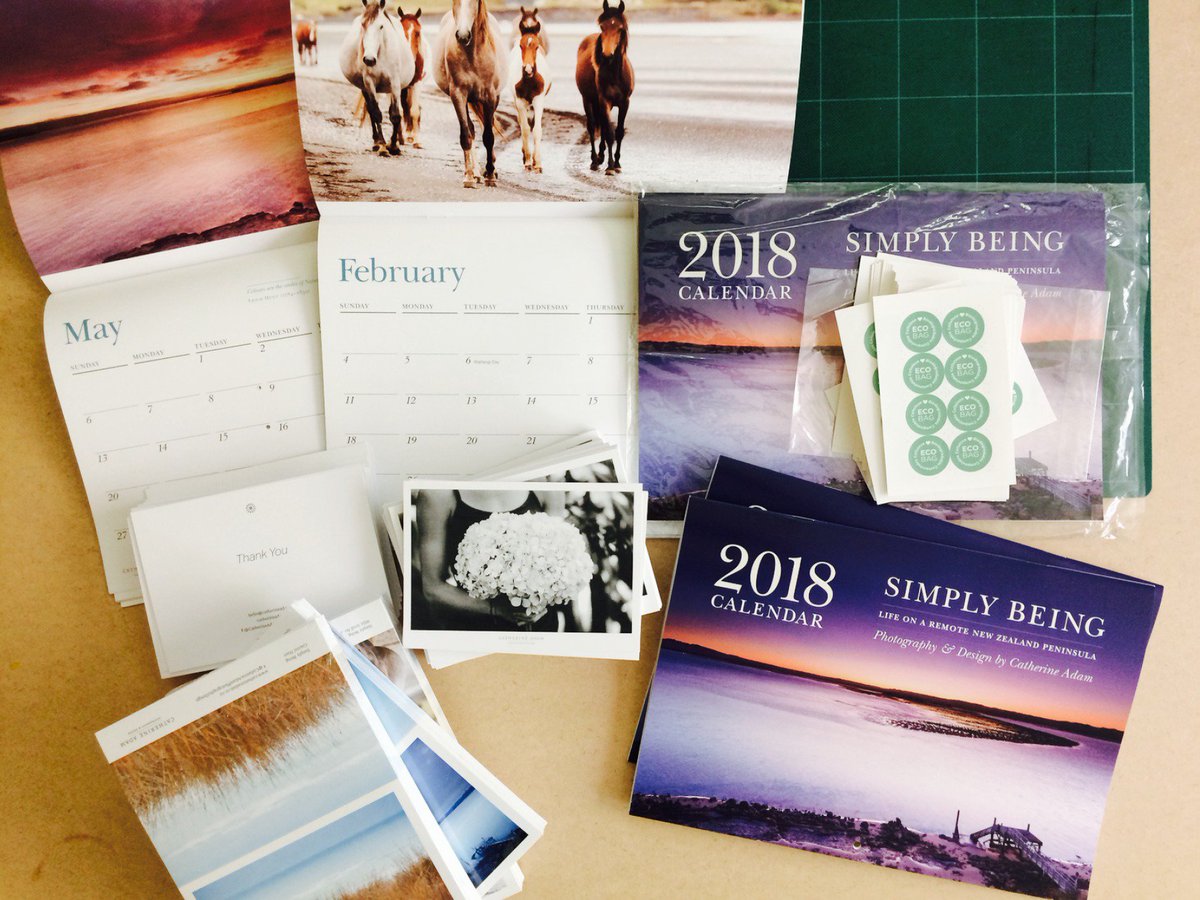 CAdamPD's tweet photo. My 2018 Simply Being Calendar has arrived! Up for sale on my website https://t.co/EEom6BOXMh https://t.co/GztBVEw0In