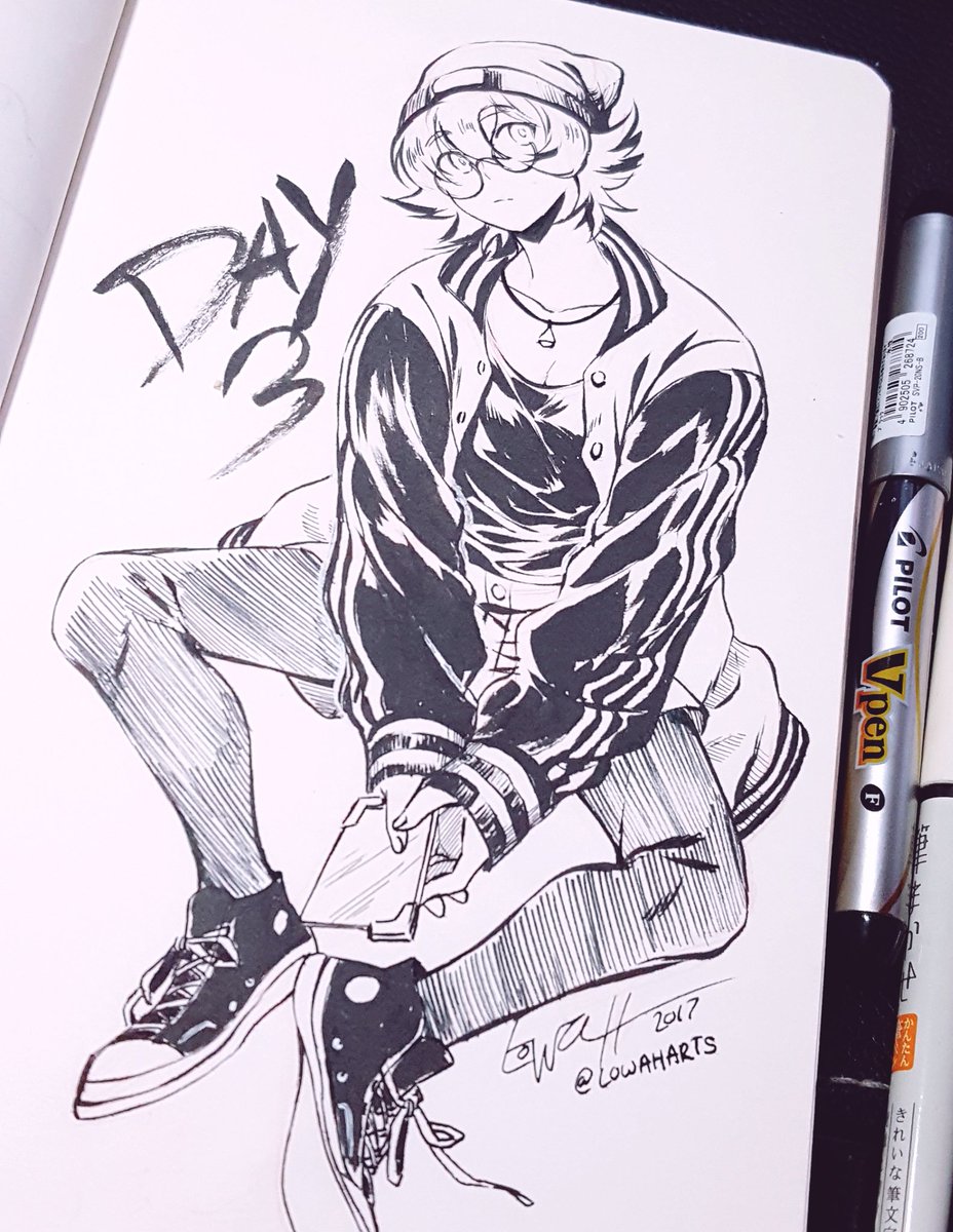 #inktober2017 day 3 - how do I draw a tiny person in an oversized jacket #Voltron 
