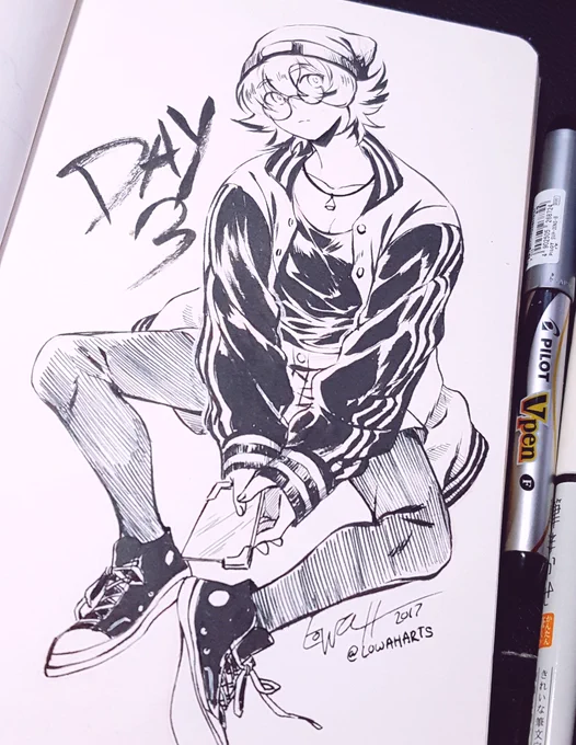 #inktober2017 day 3 - how do I draw a tiny person in an oversized jacket #Voltron 
