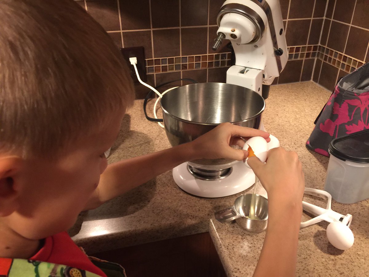 sawatzky76's tweet photo. Baking #chocolate chip cookies with my boy. #baker #boyscanbake https://t.co/iXrESLu3rE