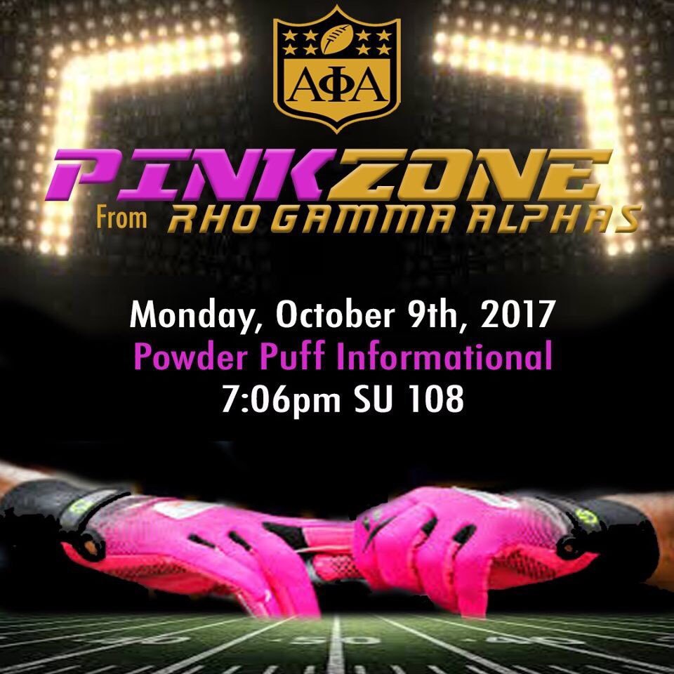 RhoGammaALPHAS's tweet photo. 🗣Ladies it’s football season and it’s your time to run the field 🏈 for a cause 💓 https://t.co/eZVAZyND2N