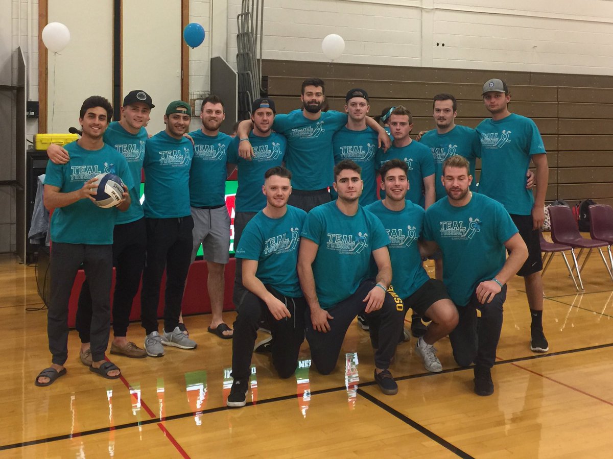 Great job by <a href="/GRBvolleyball/">Fulton Volleyball</a> #SpikeTeal event to raise Ovarian Cancer awareness. We are thankful we could be there to support you.