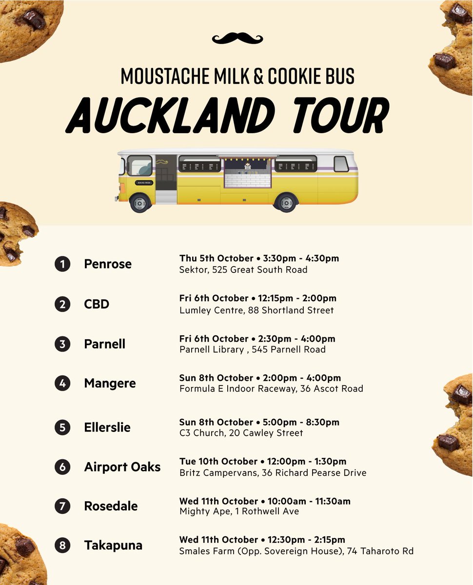 Is the Cookie Bus near you in the next 7 days?