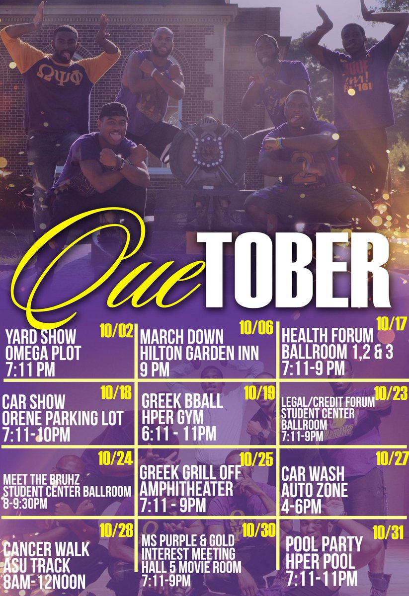 StrikeOwtQue's tweet photo. 🐶🐶🚨🚨QUETOBER IS HERE AND WE GOING CRAZY ALL MONTH LONG 🚨🚨🐶🐶 #Quedawgtwitter #AsuHomecoming2K17 #XEQues https://t.co/fWC8pJwAgJ