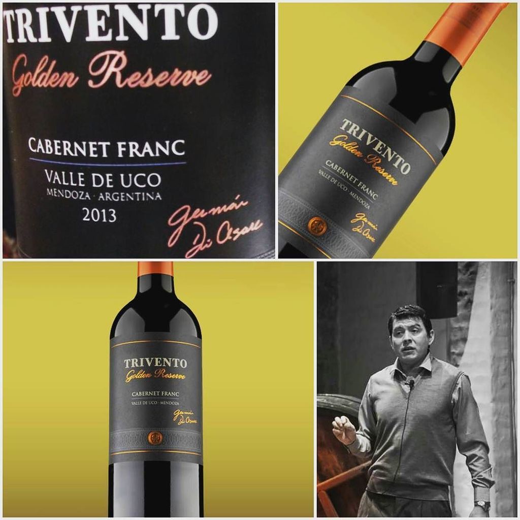 SommelierMza's tweet photo. #365Etiquetas #2017 #E240 #Vino #CabernetFranc #GoldenReserve de #BodegaTrivento es mi recomendación de hoy. 100% … https://t.co/18WXfSeBa9 https://t.co/ieLkP9R1Ku