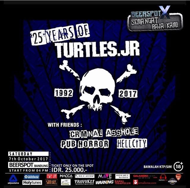 H-3 ,25 Years of Turtles Jr 1992-2017 !