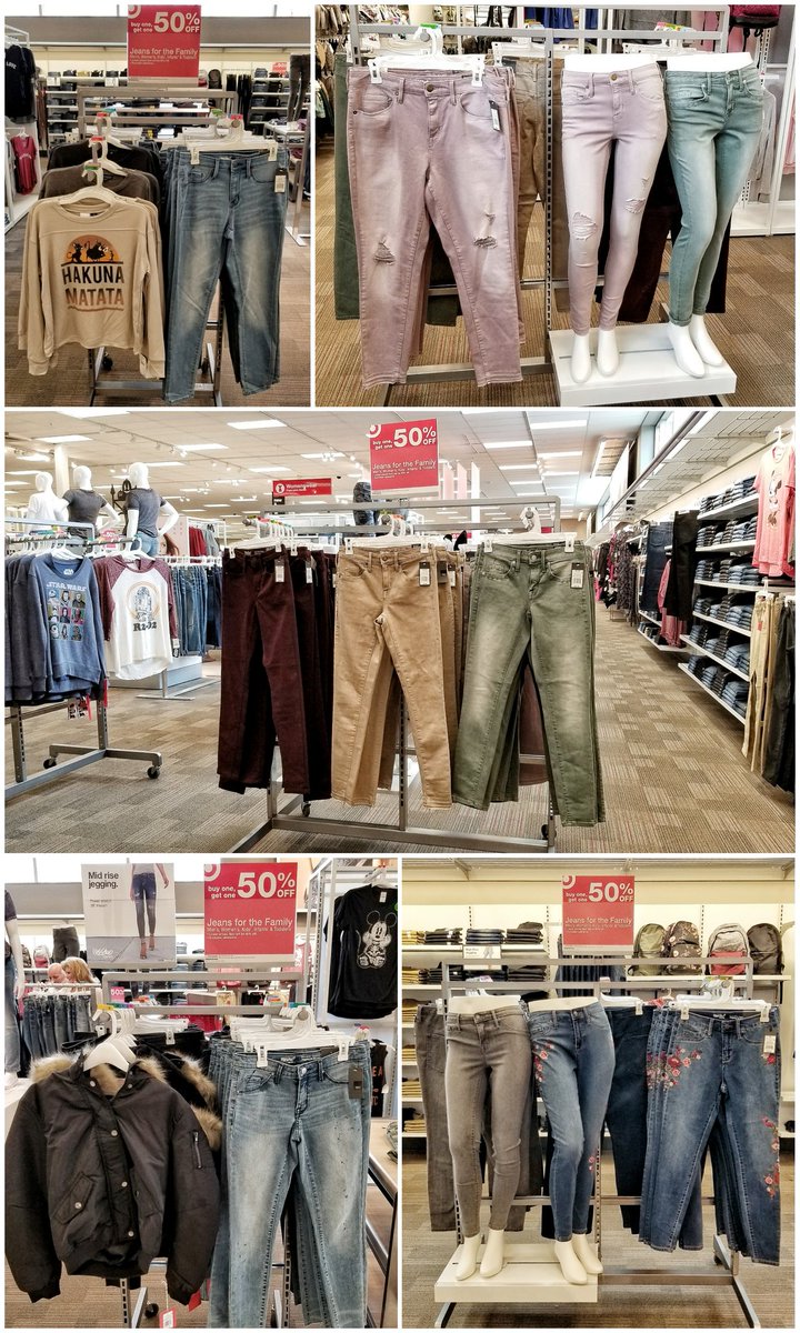 What better time to buy denim than now, while they're BOGO 50% off?! Stop in &amp; don't forget to add a graphic tee to make the perfect outfit!